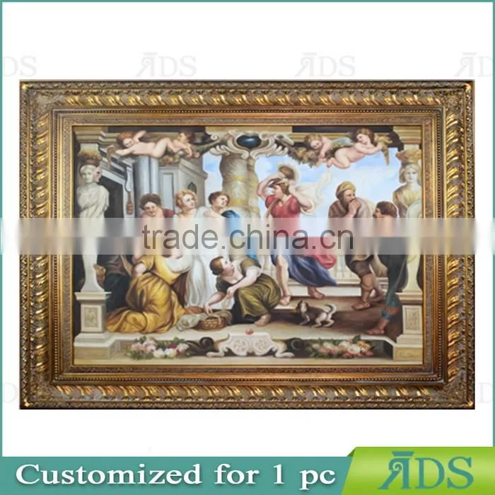 42 Inch Digital Photo Frame with Oil Painting for Wall Art