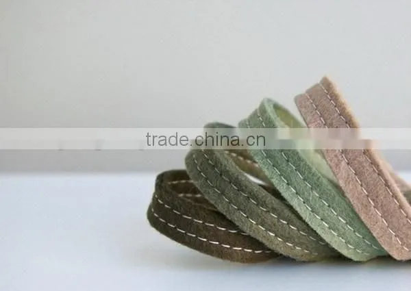 hot new products alibaba website china supplier felt fabric colorful charm smart health chain fashion fabric bracelet for sale