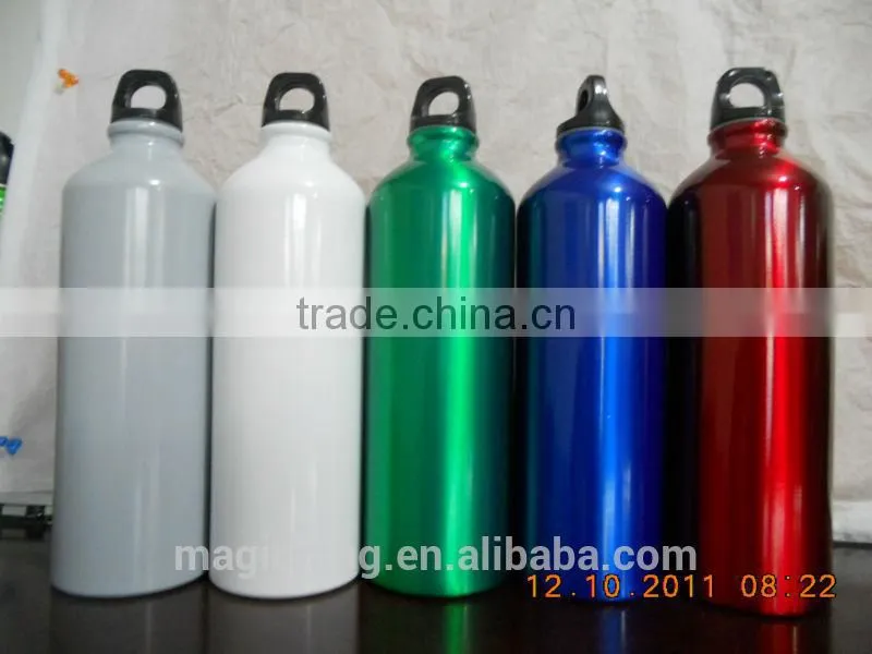 Promotional Logo Printed aluminum outdoor sports water bottle