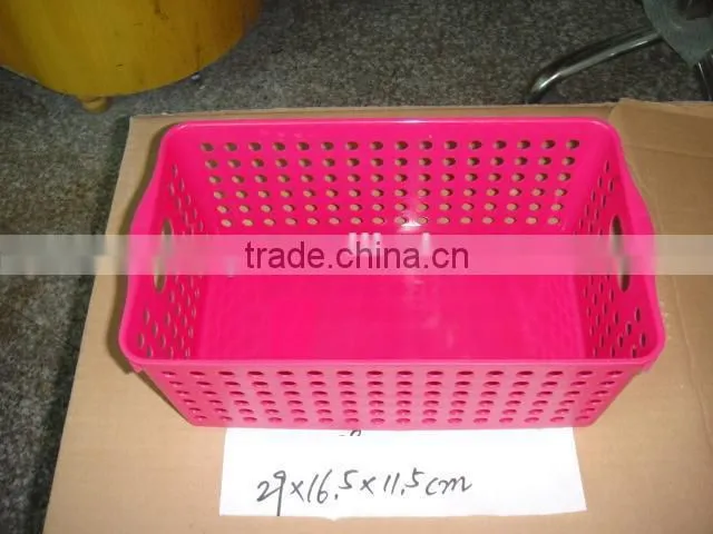 Plastic Basket laundry storage basket vegetable fruit basket