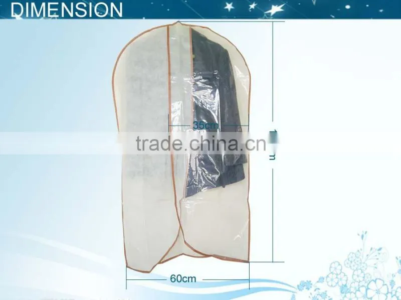 non woven plastic suit cover bag