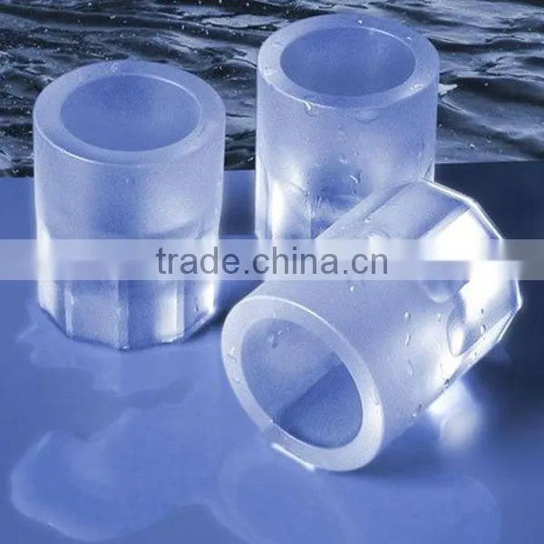 2015 new gift packing colorful ice shot glass molds