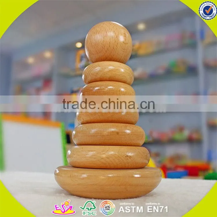 Wholesale colorful wooden sorting blocks game for kids multishape baby wooden sorting blocks toy W13D026
