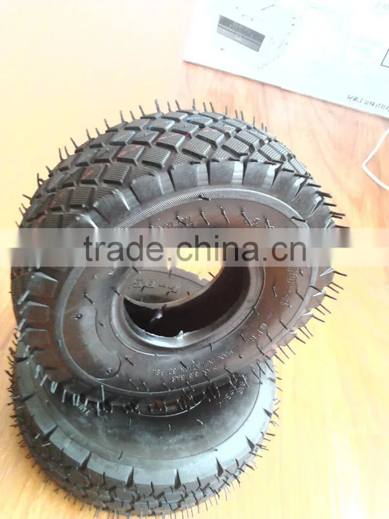 10"cart tyre 4.10/3.50-4