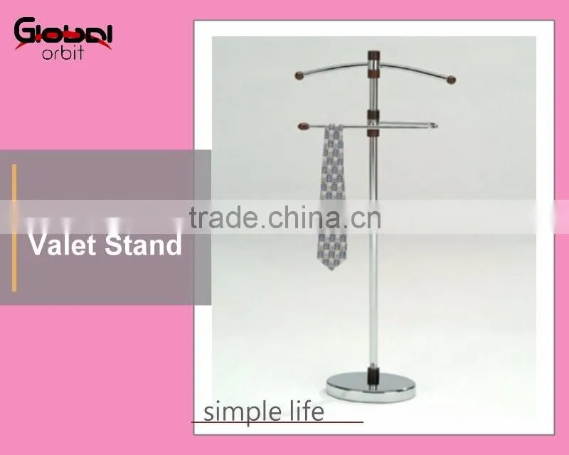 Clothes Hanger Furniturre Household Suit Hanger Stands Metal Suit Valet Rack