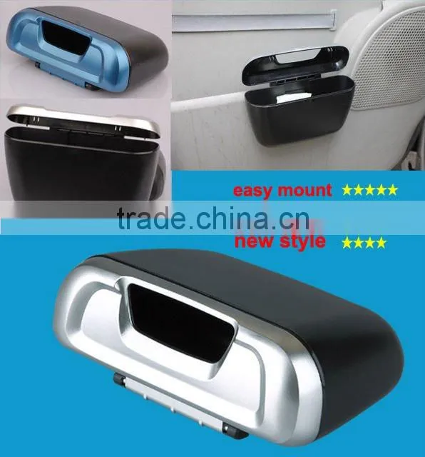 plastic car trash bin