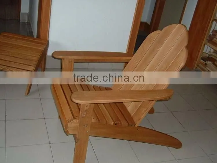 qing dao furniture modern outdoor furniture wood folding chair