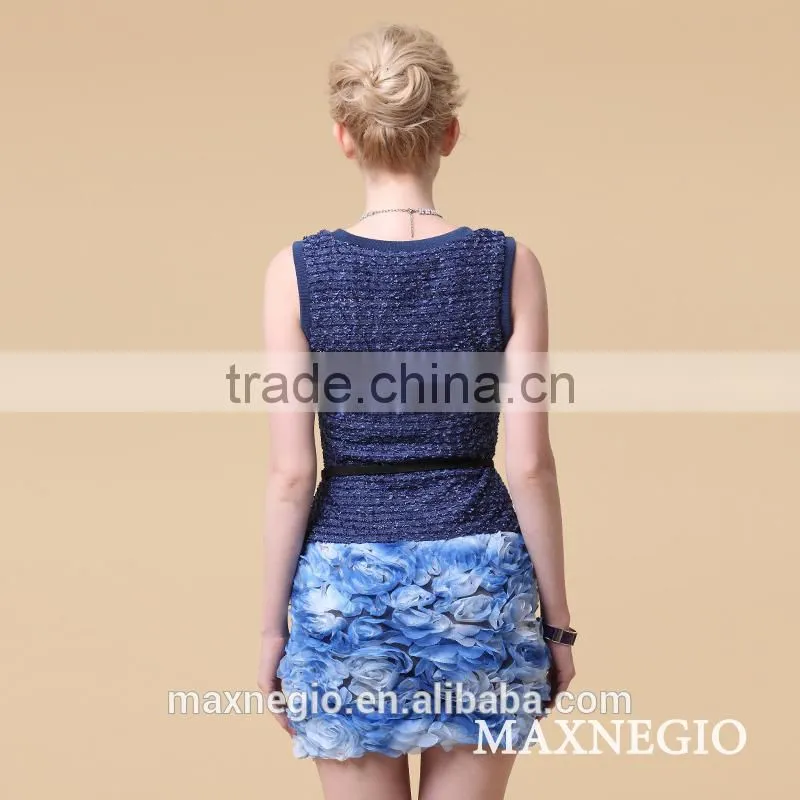 New models ladies garments fashion linen embroidered dress on sale