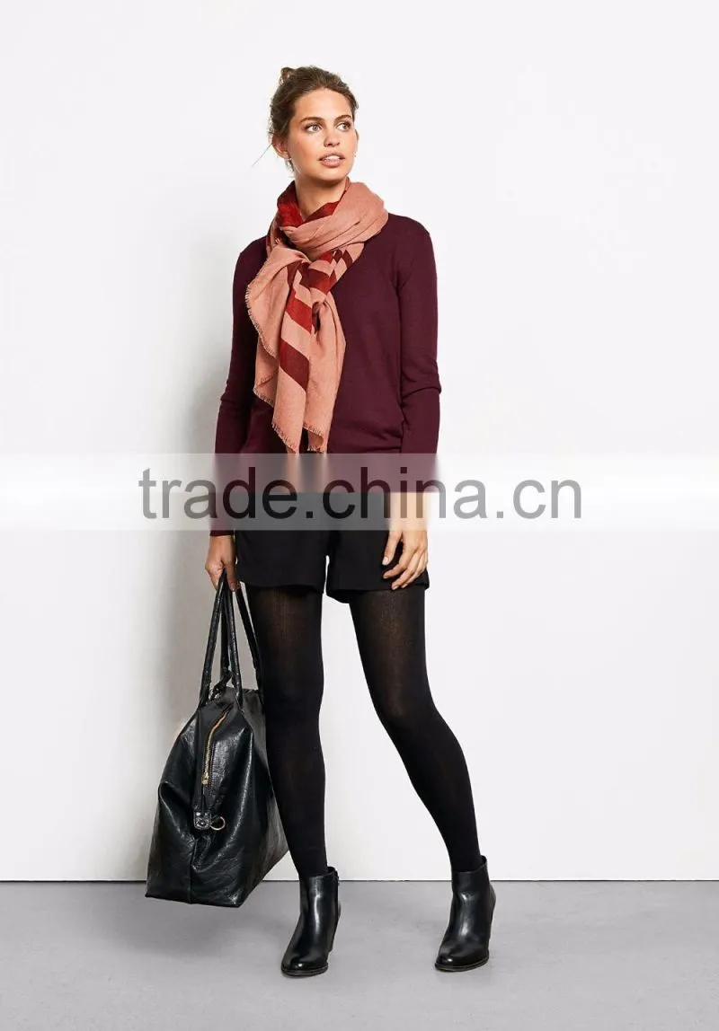 Fitted Fully Fashioned Knitwear Soft Knitting Fabric Ladies Cardigan Knitting Patterns