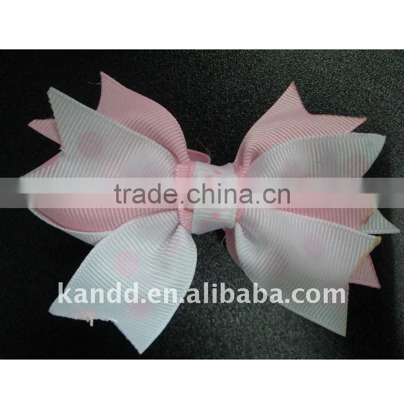 4inch ribbon bows/hair bows/grosgrain ribbon bow