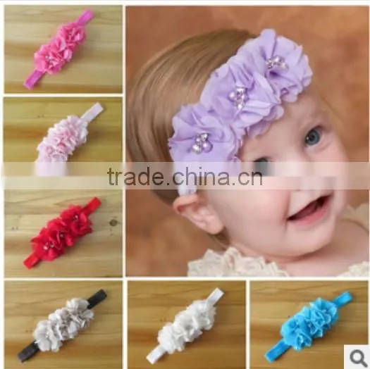 Low price wholesale Gorgeous hair accessories online boutigue girls headbands floral headbands wedding headbands