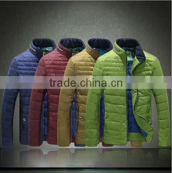 Fashion Men Outdoor Hooded Down Jacket