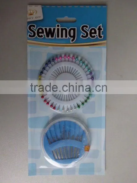 Portable sewing set / mini sewing kit / leather sewing kit