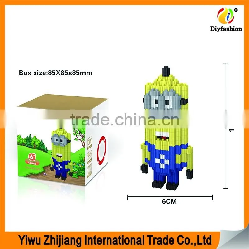 Hot Sale 3D Mode Mini Diamond Dinosaur Eva Blocks Intelligence Blocks Toys for Childrens