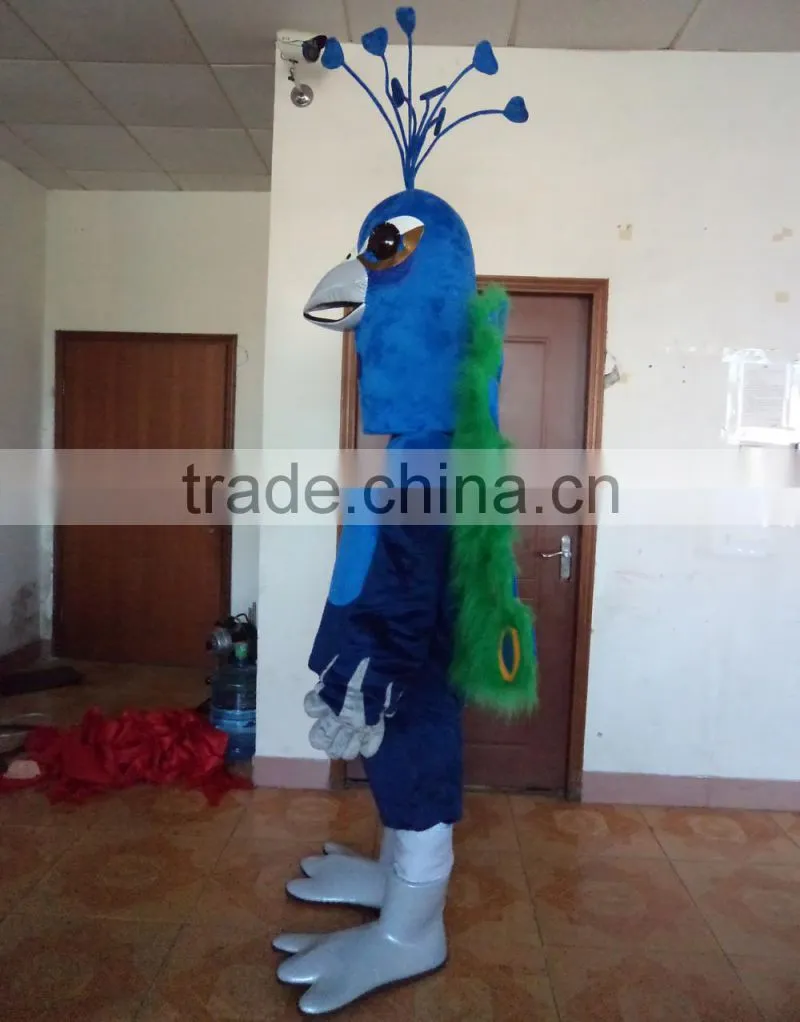 new design adult peacock mascot costume