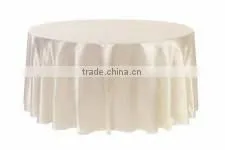 satin tablecloth for round table