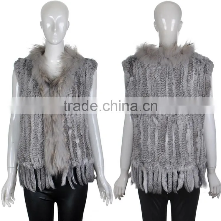 YR244 Women 1*2 Knit Good Quality Australia Style Gilet