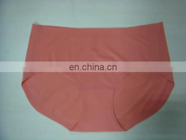 Lady's Orange seamless panty