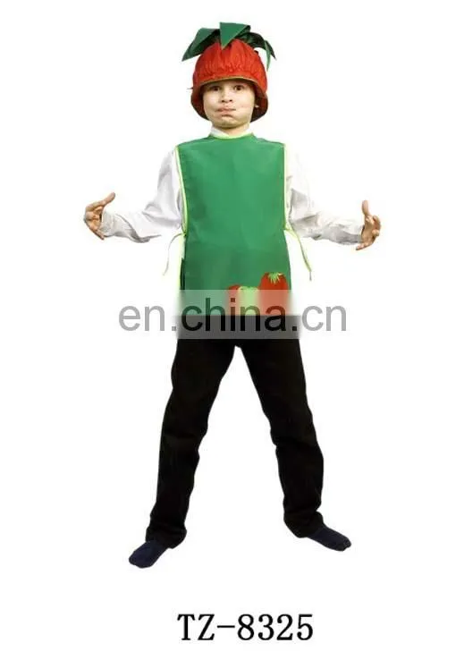 TZ8213 Best Selling Kids Perform Carnival Eggplant Vegetable Costume
