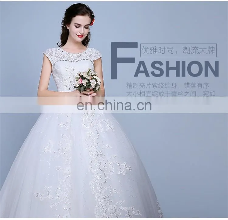 HS1617 Ball Gown Wedding Dresses 2017 New Gorgeous Dazzling Princess Bridal Real Image Luxurious Tulle Handmade Rhinestone
