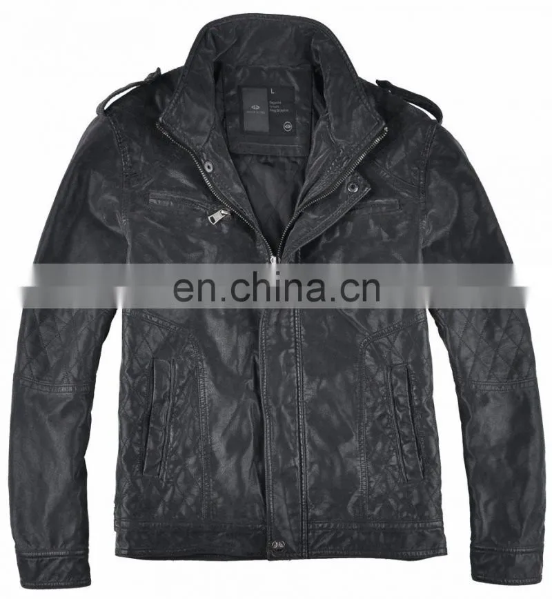 Classic Wearable Handsome Mens Pakistan Leather Jacket