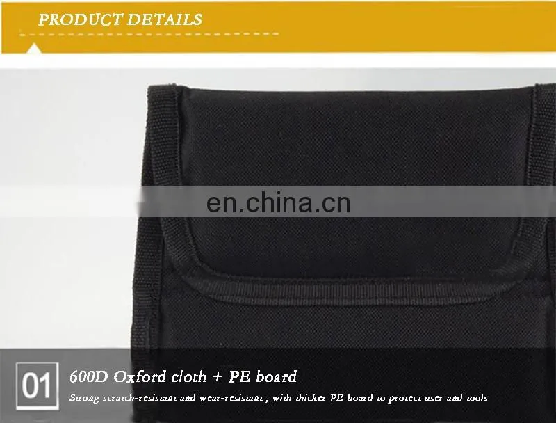 Factory Manufacturer Custom tool waist bag