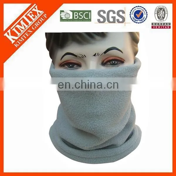 Snood scarf winter hat fleece neck warmer