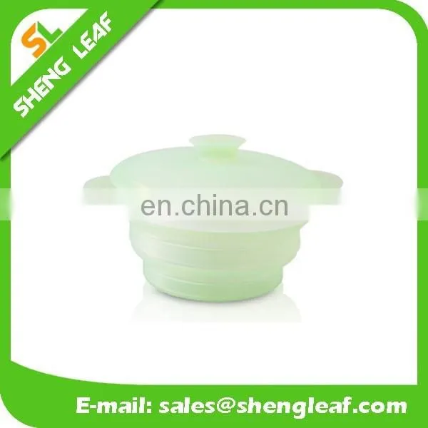FDA various color Silicone food serving bowls