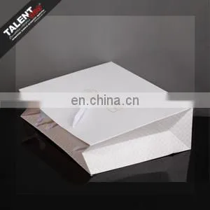 custom fashion design printed art paper shopping bag for promotion