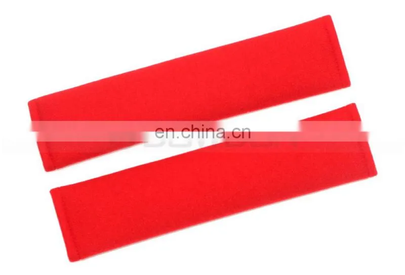 Full Cotton Eco-Friendly Car Safety Seat Belt Cover/ Seatbelt Shoulder Pads
