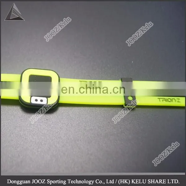 OEM 3d rubber silicone watch band silicone bracelet custom