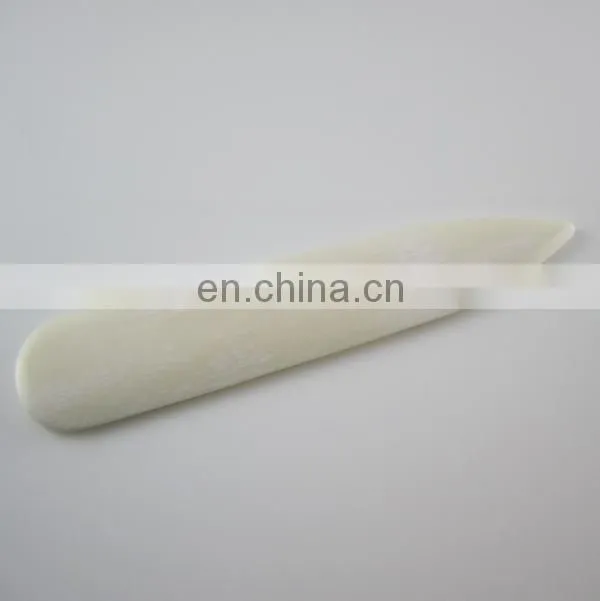 10cm White Bleached Genuine Cattle Printer Gift Bone folder