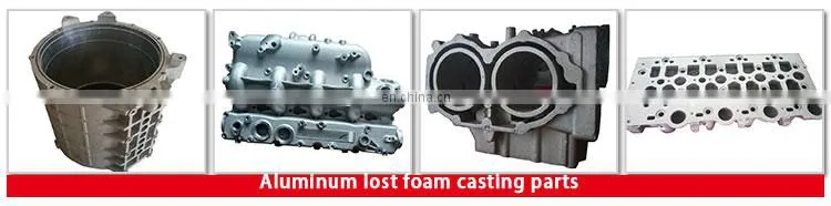 china custom low price aluminum casting machine components with cnc machining
