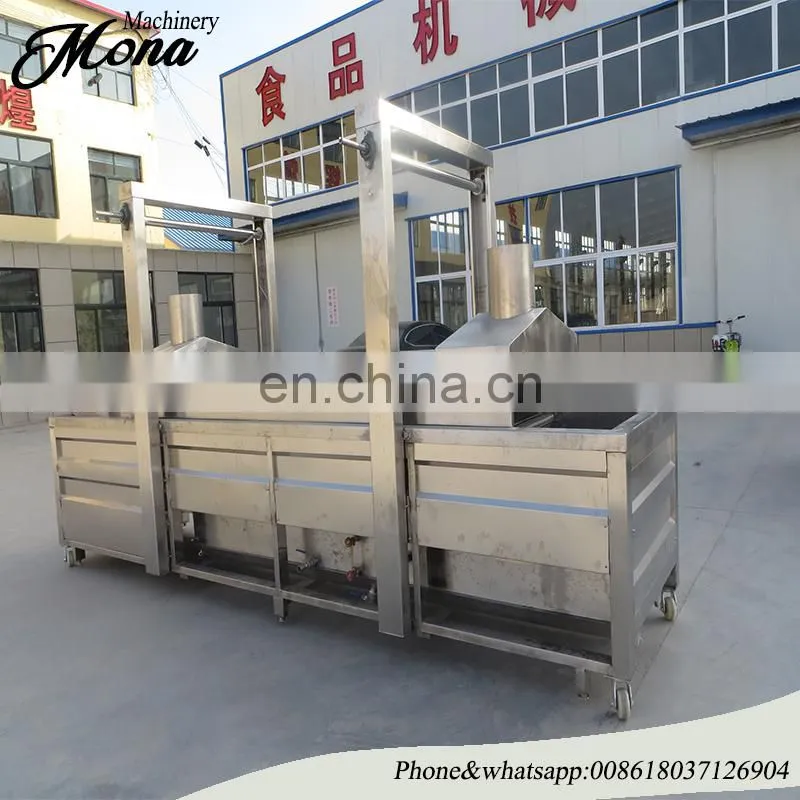 frying production line/vacuum frying machine /KFC fried food frying machine