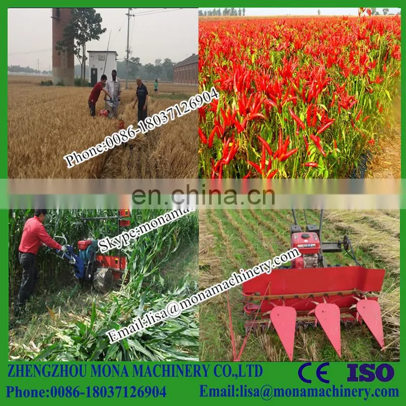 Small Harvester/wheat And Rice Reaper Machine/paddy Harvester Factory