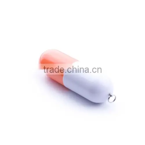 pill shape usb flash drive with high quality low price