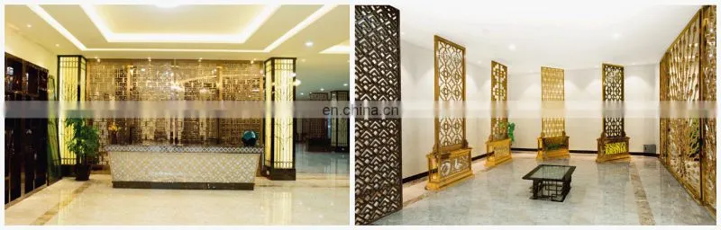 Metal Decorative Cnc Partition Panel Laser Cut Dividers Fencing Panels For Balconies