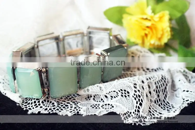 W1030 girl lucky beads bracelet,lucky beads bracelet for girl,square beads lucky beads bracelet