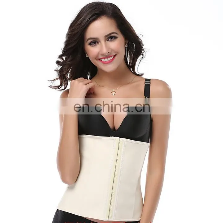 Adjustable Sexy Steel Bone Red Mature Women Body Latex Sliming Waist Training Corset