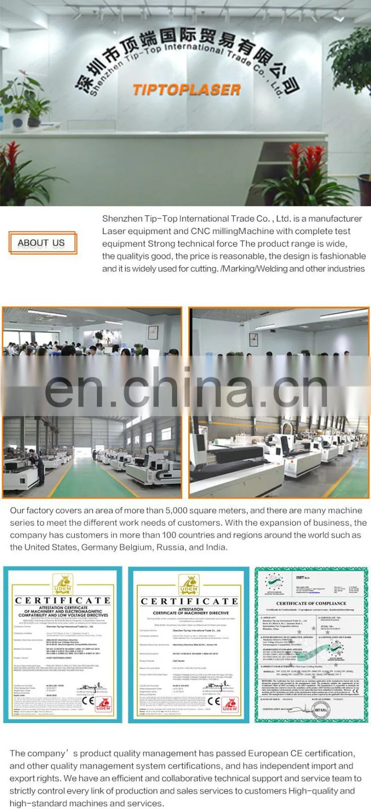 New type fiber laser Aluminum tube Copper tube Alloy tube cutting machine with THREE YEARS WARRANTY