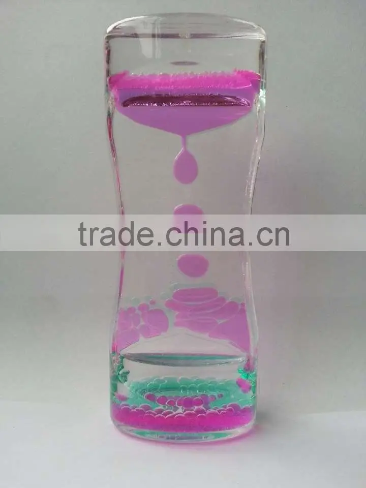Floating Hourglass, Liquid Sand Timer