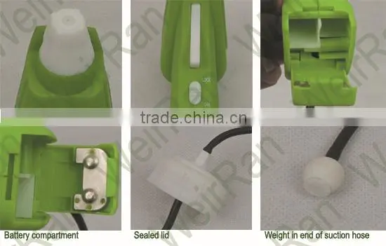 (24079) multi-Purose hand plastic water portable trigger battery powered garden sprayer gun factory
