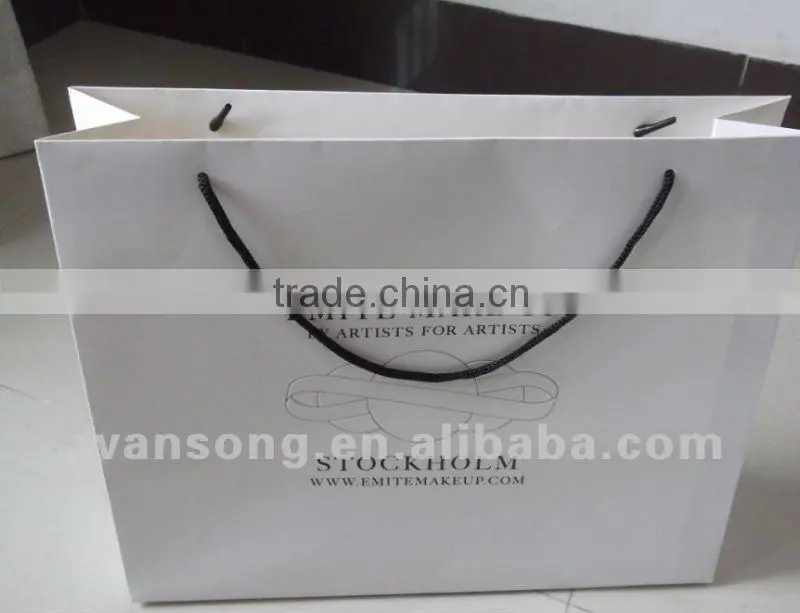 eco friendly custom printed cost production paper bag