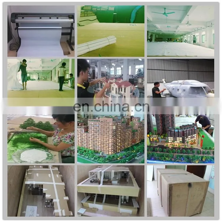 Scale architecture model for hongkong real estate commercial project