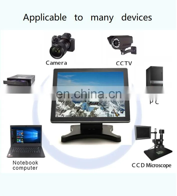 15 Inch good quality 10 points Touch screen monitor pos system machine outdoor screen monitor