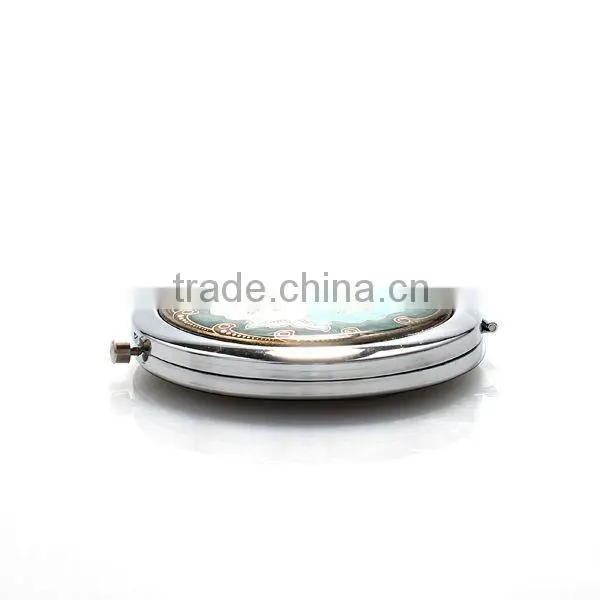 Cloisonne mirror compact
