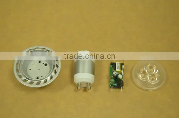 China GU10 led light aluminum heat sink