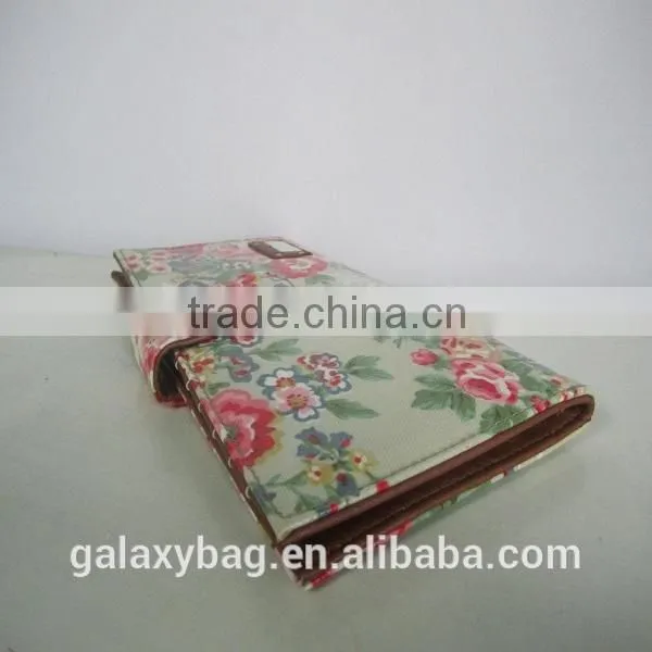 Fashion Colorful Flower Printed Card Holder