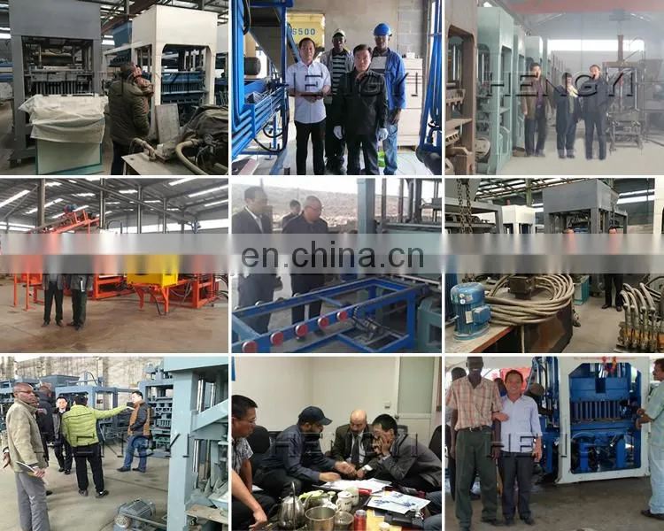 QT4-15 handmade hollow block making machine/ automatic brick machine for bangladesh
