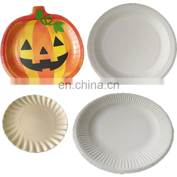 High Quality Automatic Paper Plate Making Machine / Disposable Paper Plate Machine